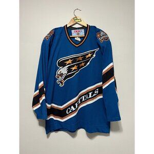 Vintage Washington Captilas NHL CCM Jersey